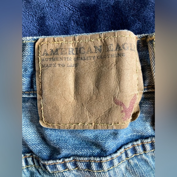 Vintage American Eagle Stonewashed Jeans, RN 54485, size 33x32 - Picture 8 of 8